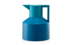 Geo vacuum flask blue sideview